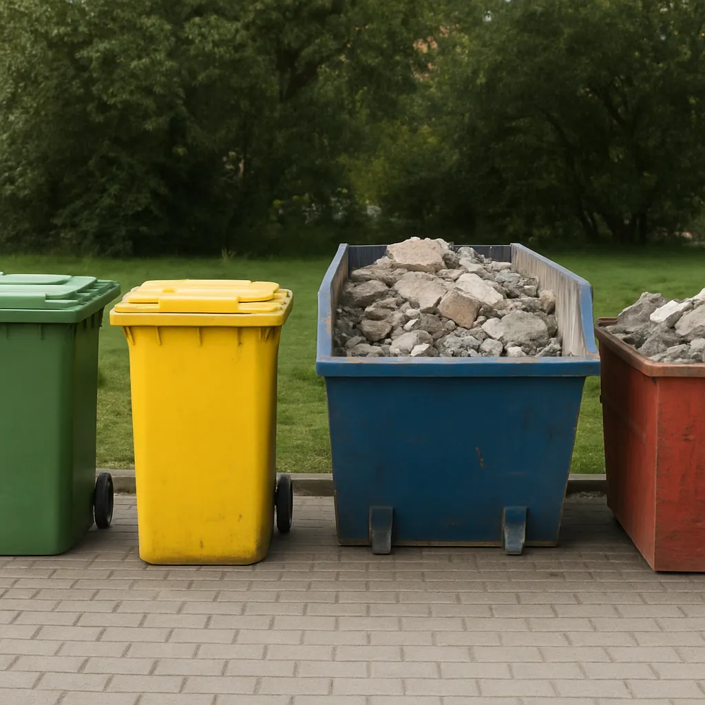 Jak dobrać odpowiedni kontener na odpady w Zielonej Górze do rodzaju prac