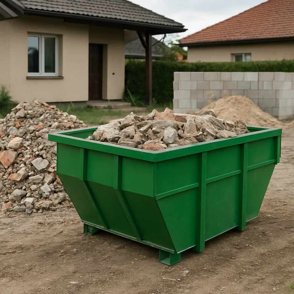 Kontener 3m3 wynajem Zielona Góra – praktyczne zastosowania na posesji i budowie