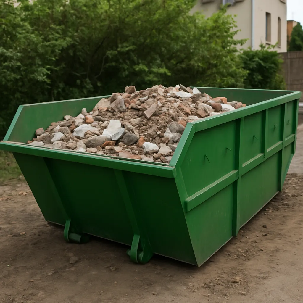 Kontener 7m3 wynajem Zielona Góra – kiedy warto zamówić średni kontener