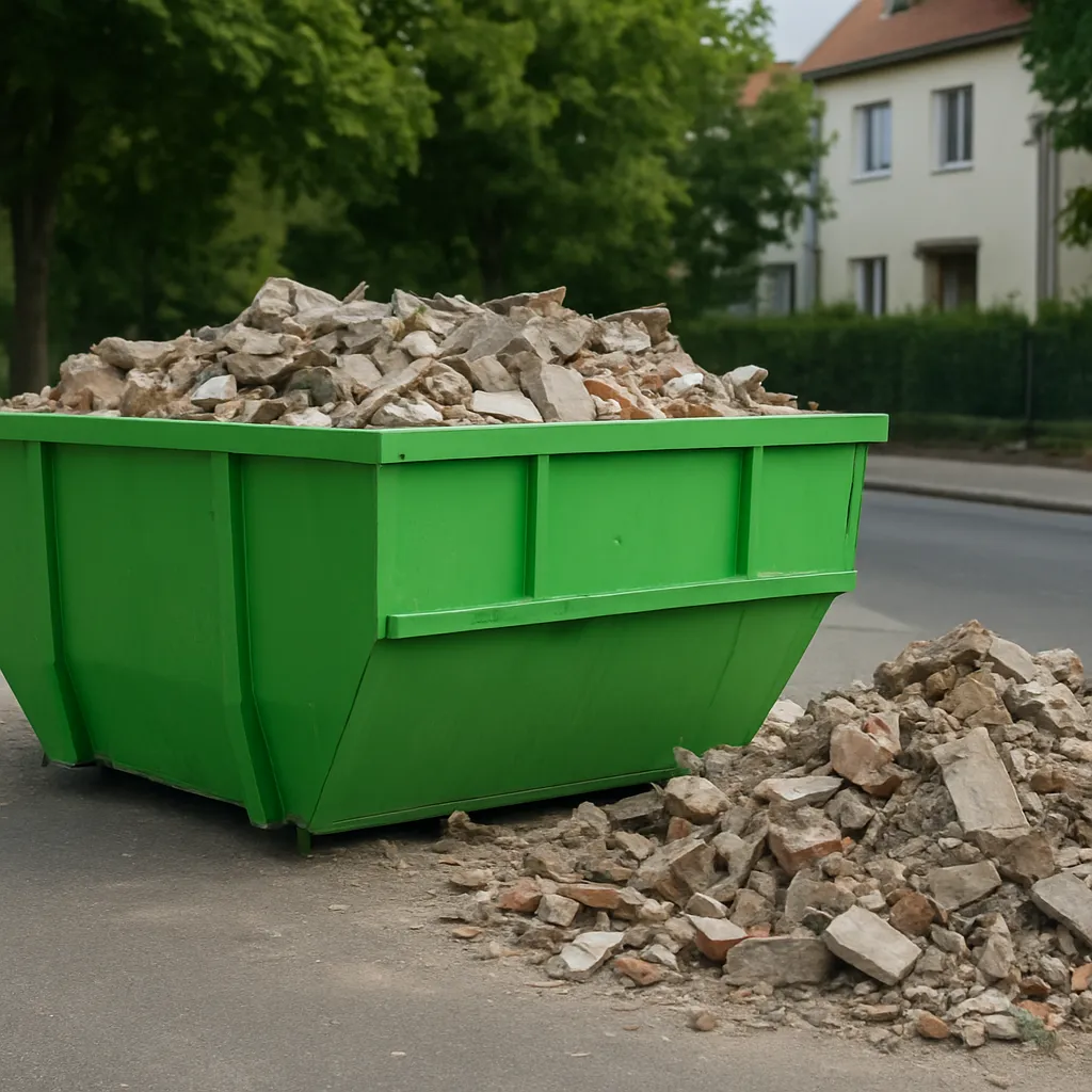 Zamów kontener na gruz w Zielonej Górze bez zbędnych formalności