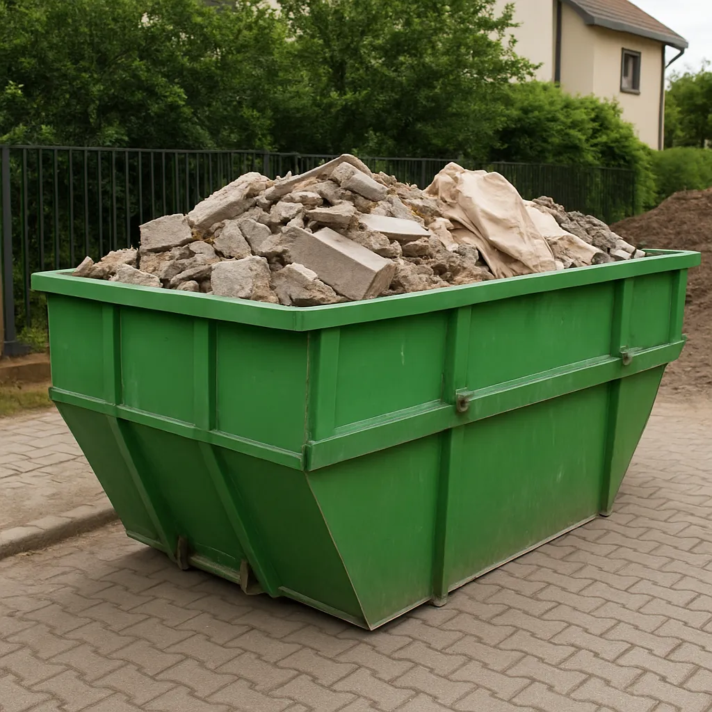 Kontener na odpady w Zielonej Górze – wygodne rozwiązanie dla domu, firmy i budowy