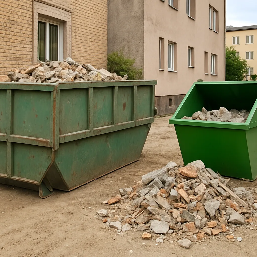 Mały czy duży kontener – co bardziej się opłaca przy remoncie w Zielonej Górze