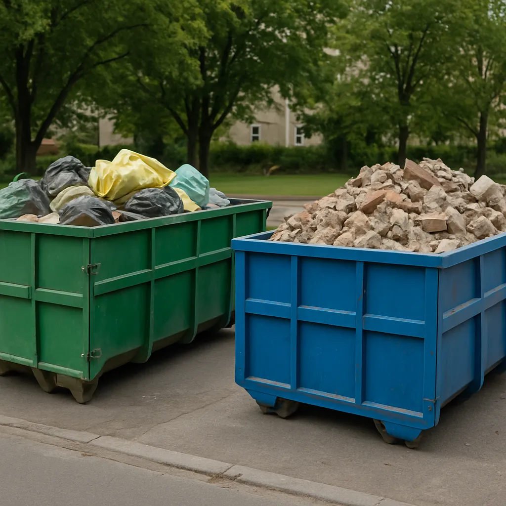 Kontener na śmieci czy kontener na gruz – jaki wybrać w Zielonej Górze